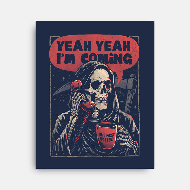 Death Is Coming-None-Stretched-Canvas-eduely