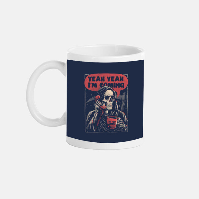 Death Is Coming-None-Mug-Drinkware-eduely