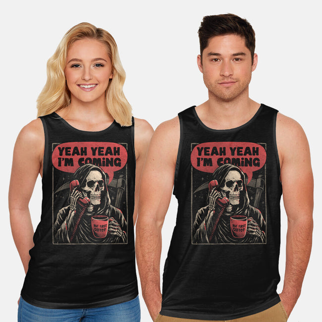 Death Is Coming-Unisex-Basic-Tank-eduely