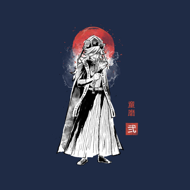 Doma Sumi-e-Womens-Fitted-Tee-Astrobot Invention