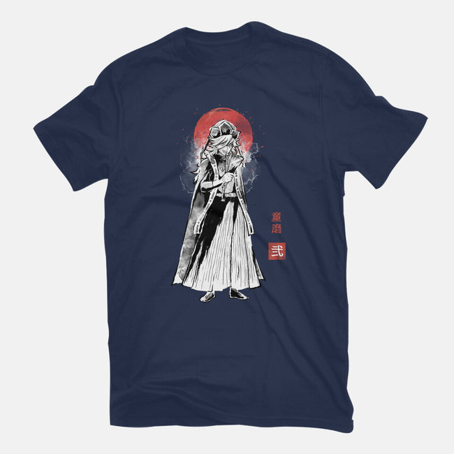 Doma Sumi-e-Womens-Fitted-Tee-Astrobot Invention