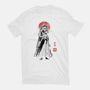Doma Sumi-e-Womens-Fitted-Tee-Astrobot Invention