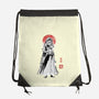 Doma Sumi-e-None-Drawstring-Bag-Astrobot Invention