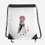 Doma Sumi-e-None-Drawstring-Bag-Astrobot Invention