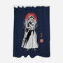 Doma Sumi-e-None-Polyester-Shower Curtain-Astrobot Invention