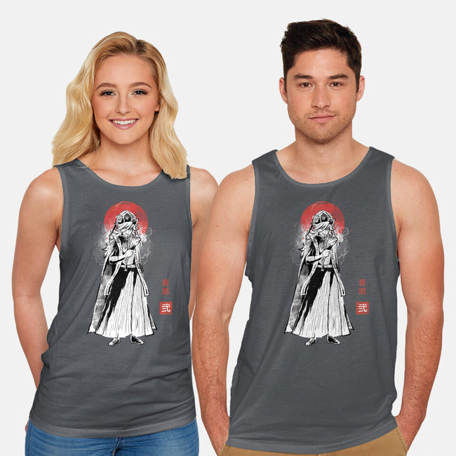 Doma Sumi-e-Unisex-Basic-Tank-Astrobot Invention