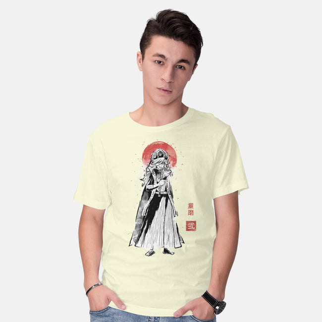 Doma Sumi-e-Mens-Basic-Tee-Astrobot Invention
