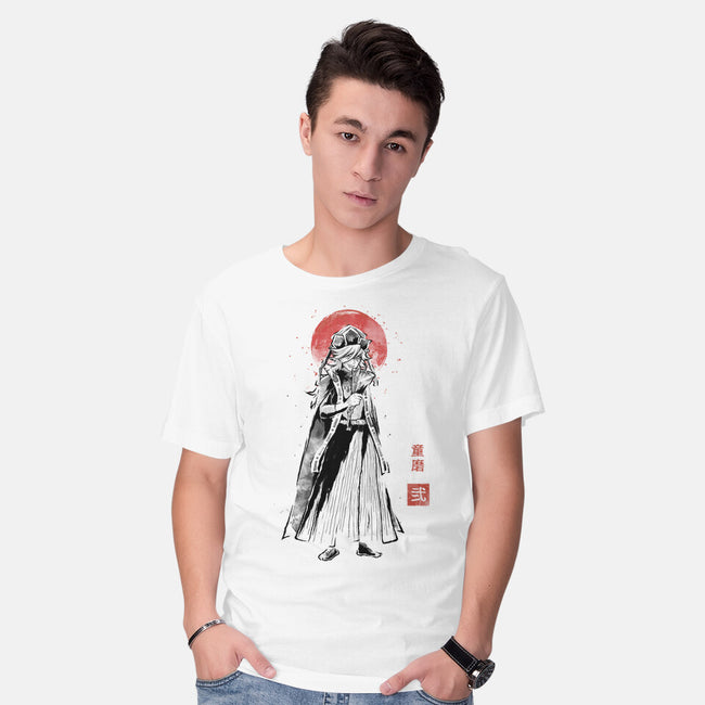 Doma Sumi-e-Mens-Basic-Tee-Astrobot Invention