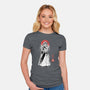 Doma Sumi-e-Womens-Fitted-Tee-Astrobot Invention