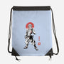Akaza Sumi-e-None-Drawstring-Bag-Astrobot Invention