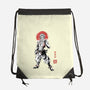 Akaza Sumi-e-None-Drawstring-Bag-Astrobot Invention
