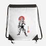 Akaza Sumi-e-None-Drawstring-Bag-Astrobot Invention