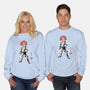 Akaza Sumi-e-Unisex-Crew Neck-Sweatshirt-Astrobot Invention