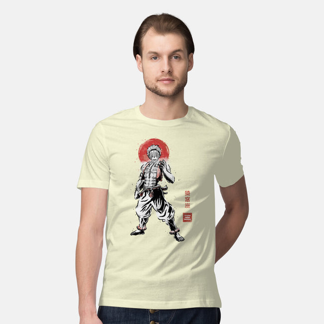 Akaza Sumi-e-Mens-Premium-Tee-Astrobot Invention