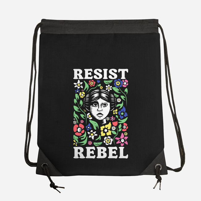 Resist Rebel-None-Drawstring-Bag-piercek26