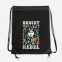 Resist Rebel-None-Drawstring-Bag-piercek26