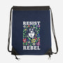 Resist Rebel-None-Drawstring-Bag-piercek26