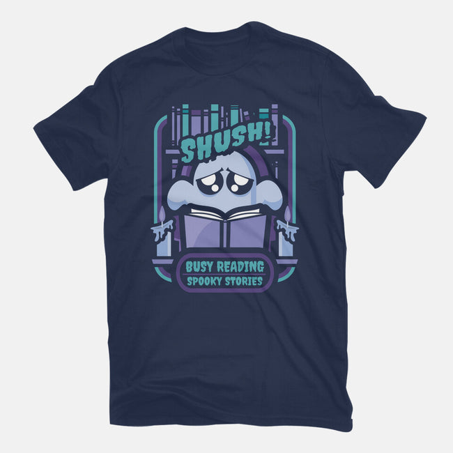 Busy Reading-Mens-Basic-Tee-jrberger