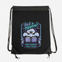 Busy Reading-None-Drawstring-Bag-jrberger