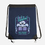 Busy Reading-None-Drawstring-Bag-jrberger