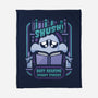 Busy Reading-None-Fleece-Blanket-jrberger