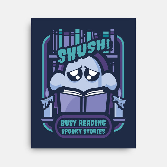 Busy Reading-None-Stretched-Canvas-jrberger