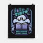 Busy Reading-None-Matte-Poster-jrberger