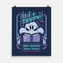 Busy Reading-None-Matte-Poster-jrberger