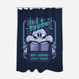 Busy Reading-None-Polyester-Shower Curtain-jrberger