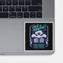 Busy Reading-None-Glossy-Sticker-jrberger