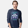 Busy Reading-Mens-Long Sleeved-Tee-jrberger
