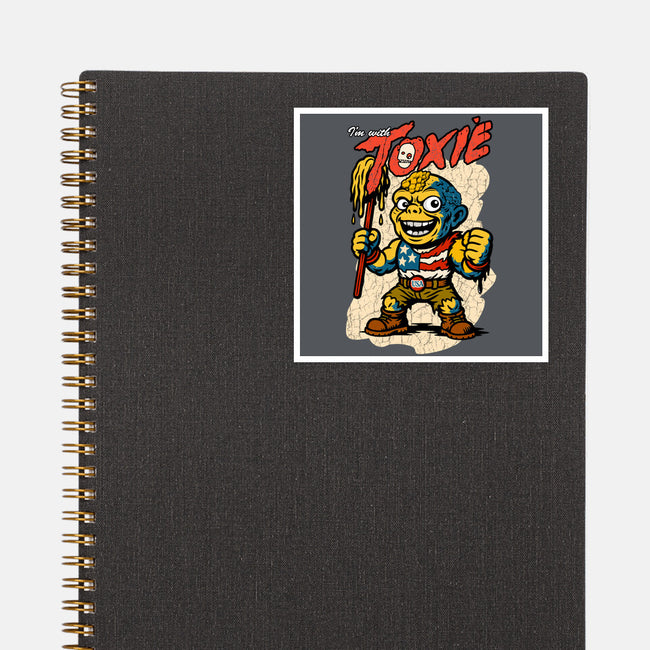 I’m With Toxie-None-Glossy-Sticker-palmstreet