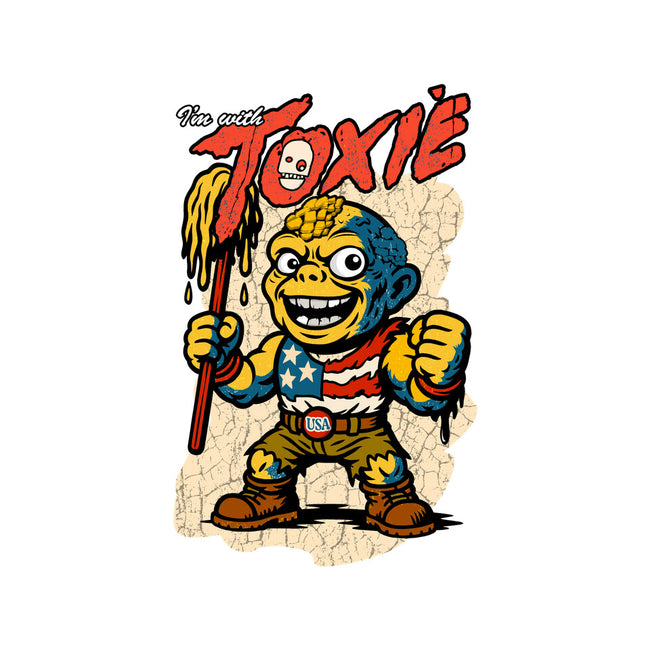 I’m With Toxie-Womens-Fitted-Tee-palmstreet