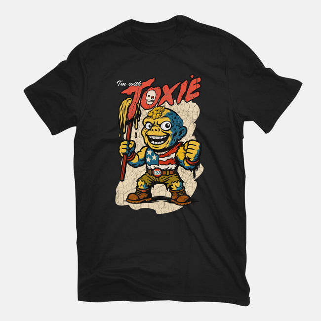 I’m With Toxie-Womens-Fitted-Tee-palmstreet