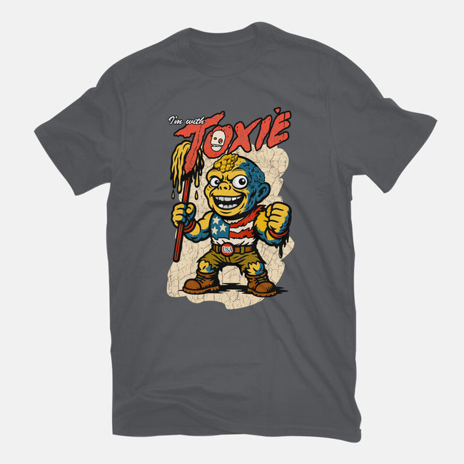 I’m With Toxie-Unisex-Basic-Tee-palmstreet