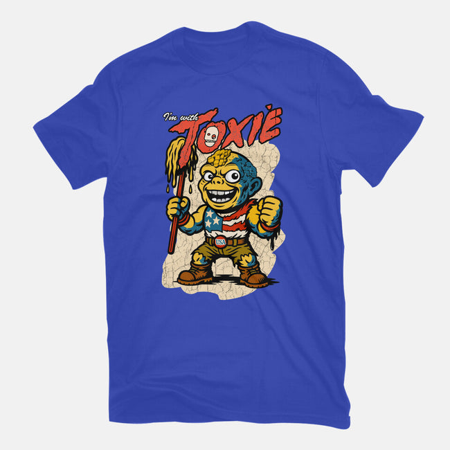 I’m With Toxie-Womens-Fitted-Tee-palmstreet