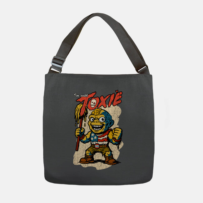 I’m With Toxie-None-Adjustable Tote-Bag-palmstreet