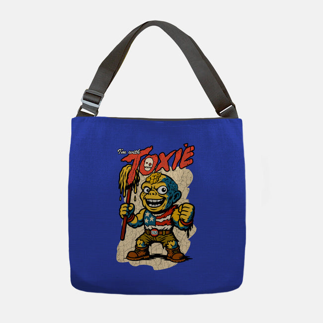 I’m With Toxie-None-Adjustable Tote-Bag-palmstreet
