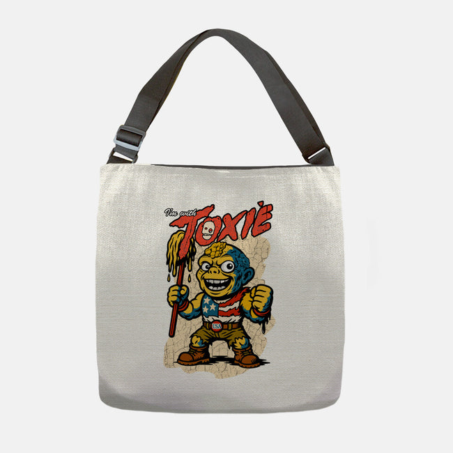 I’m With Toxie-None-Adjustable Tote-Bag-palmstreet