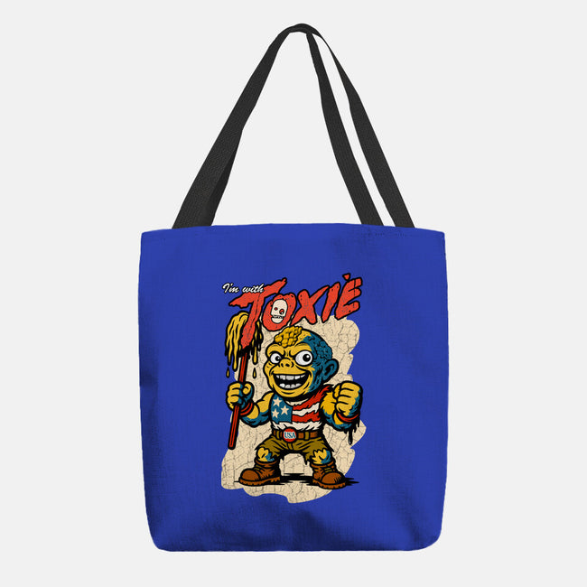 I’m With Toxie-None-Basic Tote-Bag-palmstreet