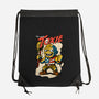 I’m With Toxie-None-Drawstring-Bag-palmstreet