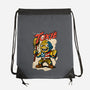 I’m With Toxie-None-Drawstring-Bag-palmstreet