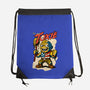 I’m With Toxie-None-Drawstring-Bag-palmstreet