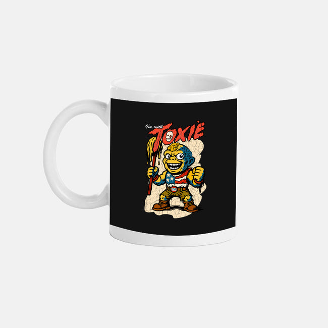 I’m With Toxie-None-Mug-Drinkware-palmstreet