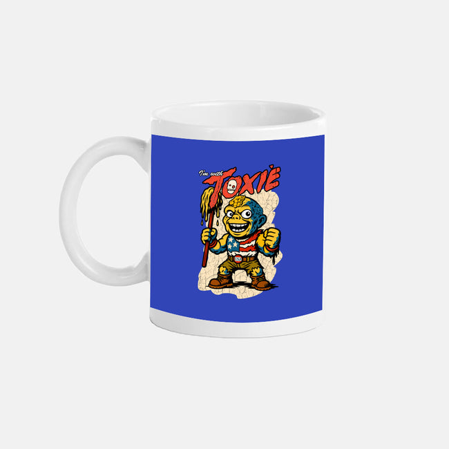 I’m With Toxie-None-Mug-Drinkware-palmstreet
