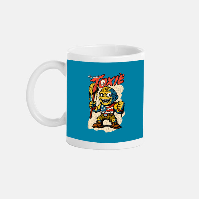 I’m With Toxie-None-Mug-Drinkware-palmstreet