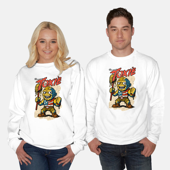 I’m With Toxie-Unisex-Crew Neck-Sweatshirt-palmstreet