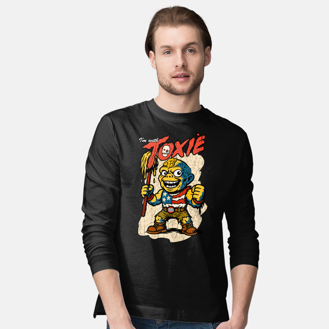 I’m With Toxie-Mens-Long Sleeved-Tee-palmstreet