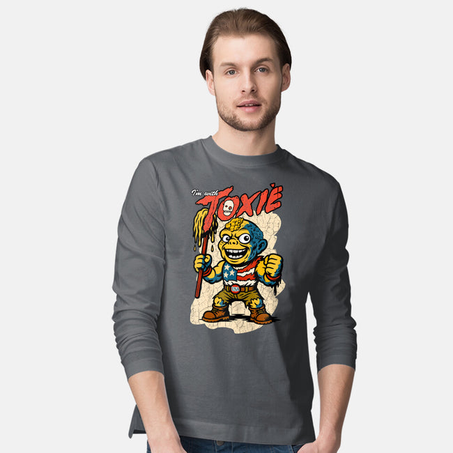I’m With Toxie-Mens-Long Sleeved-Tee-palmstreet