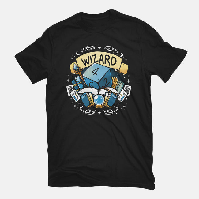 Wizard And Magic-Womens-Fitted-Tee-Vallina84